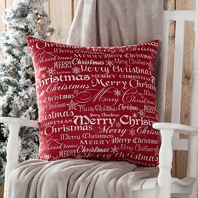 Greendale Home Fashions Holiday Throw Pillow