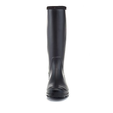 Henry Ferrera Thunder-200 Women's Black Matte Rain Boots