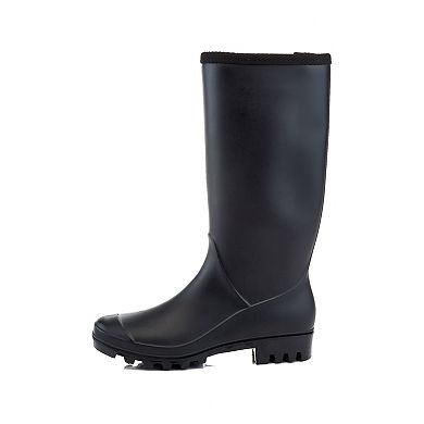 Henry Ferrera Thunder-200 Women's Black Matte Rain Boots