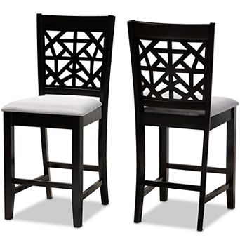Baxton Studio Devon Counter Stool 2 pc Set