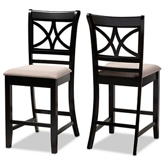 Baxton Studio Chandler Counter Stool 2 pc Set