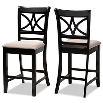 Baxton Studio Chandler Counter Stool 2 pc Set