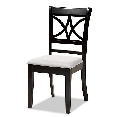 Baxton Studio Clarke Dining Chair 4-piece Set