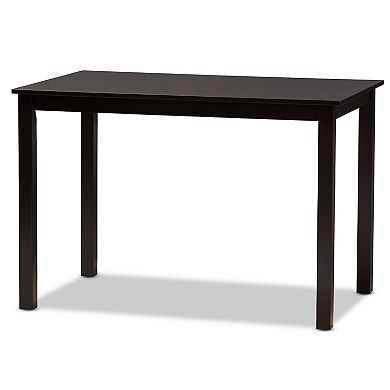 Baxton Studio Jackson Dining Table & Chair 5-piece Set