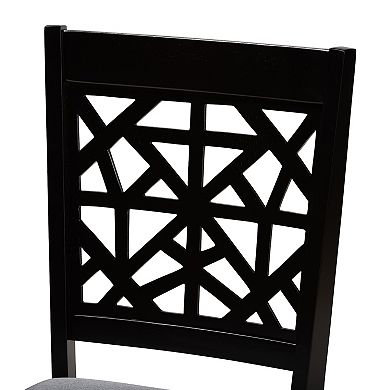 Baxton Studio Jackson Dining Table & Chair 5-piece Set