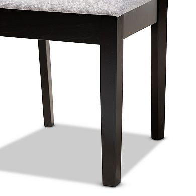 Baxton Studio Jackson Dining Table & Chair 5-piece Set