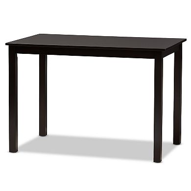 Baxton Studio Clarke Dining Table 5-piece Set