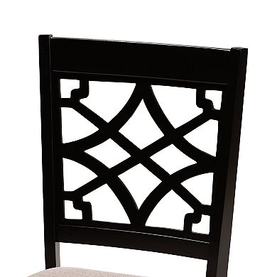 Baxton Studio Mael Dining Table & Chair 7-piece Set