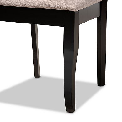 Baxton Studio Mael Dining Table & Chair 7-piece Set