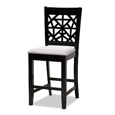 Baxton Studio Devon Pub Table & Chair 4-piece Set