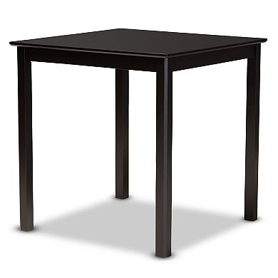 Baxton Studio Chandler Pub Dining Table 5-piece Set