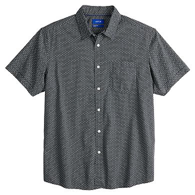 Men's Apt. 9® Regular-Fit Patterned Woven Button-Down Shirt