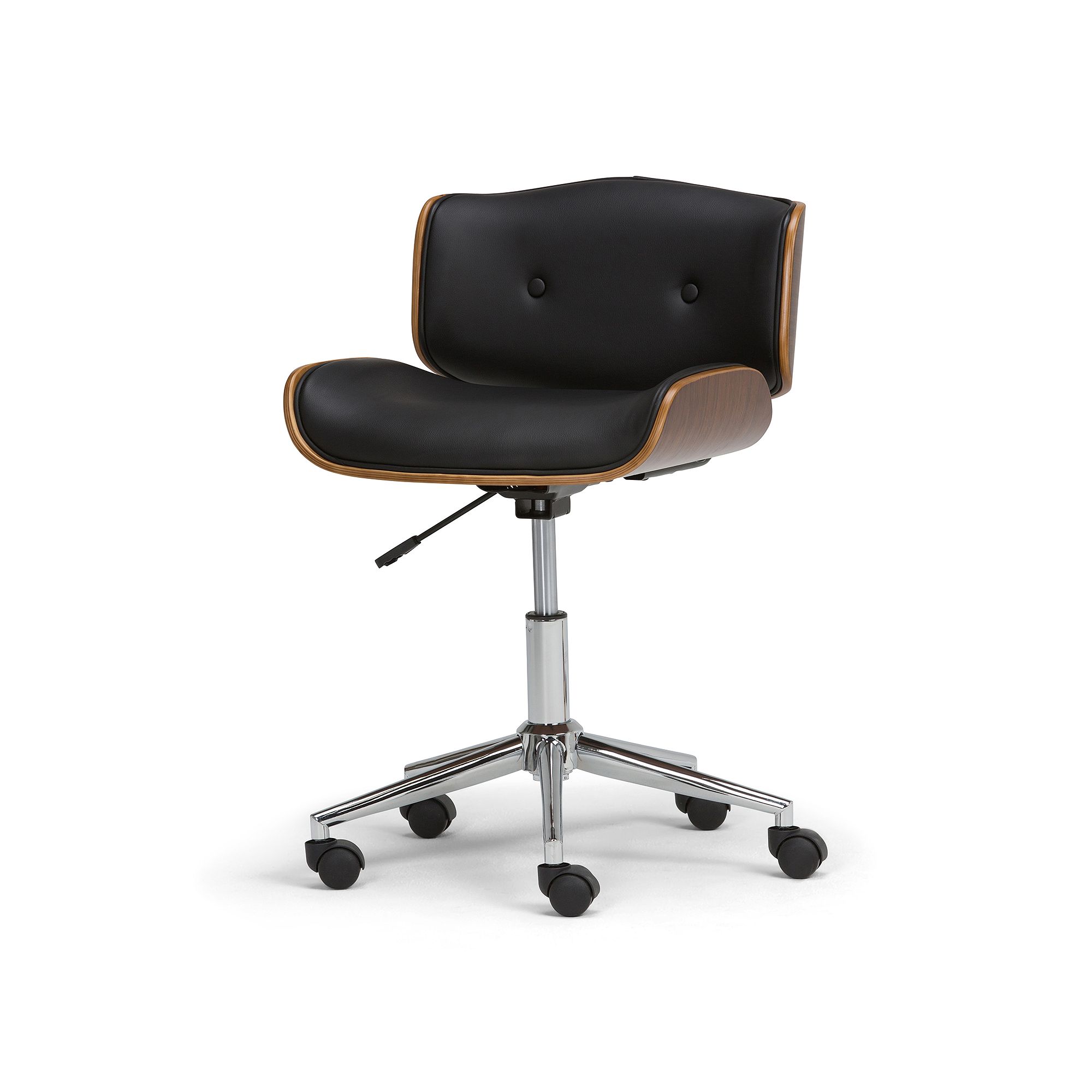 Simpli Home Dax Office Chair, Black