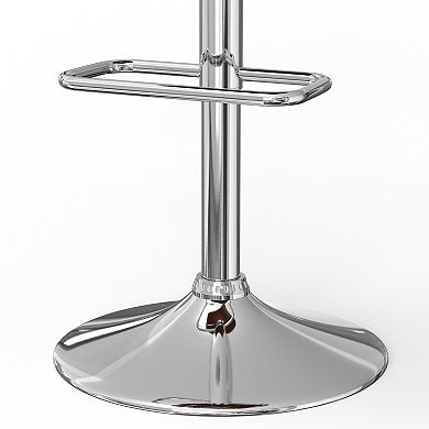 Simpli Home Lowell Adjustable Swivel Bar Stool