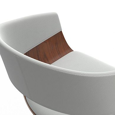 Simpli Home Lowell Adjustable Swivel Bar Stool
