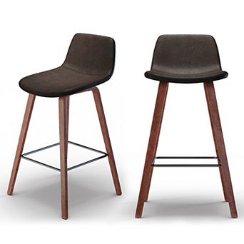 Simpli Home Addy Counter Stool 2 pc Set