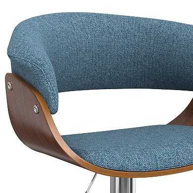 Simpli Home Sheldon Adjustable Swivel Bar Stool