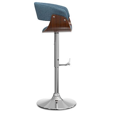 Simpli Home Sheldon Adjustable Swivel Bar Stool