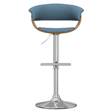 Simpli Home Sheldon Adjustable Swivel Bar Stool