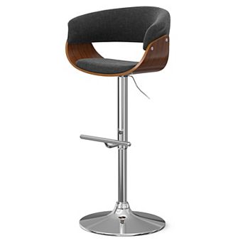 Simpli Home Sheldon Adjustable Swivel Bar Stool