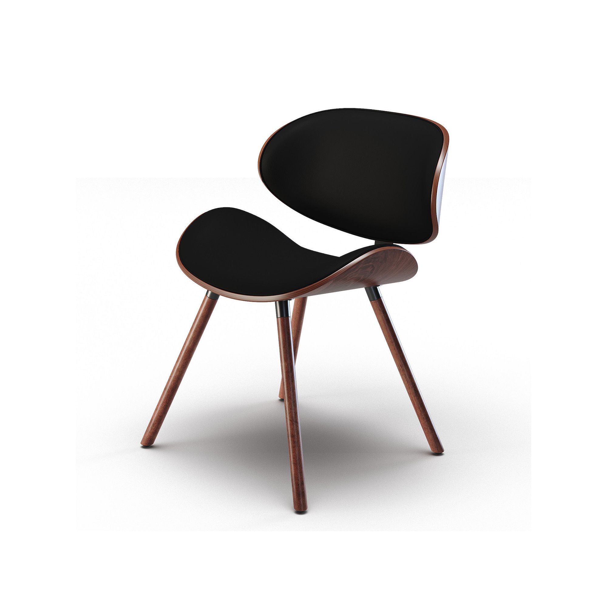 Simpli Home Marana Dining Chair, Black