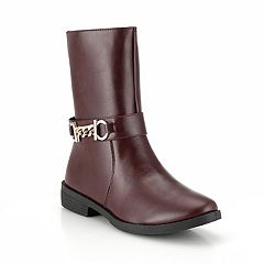 Kohls shop burgundy boots