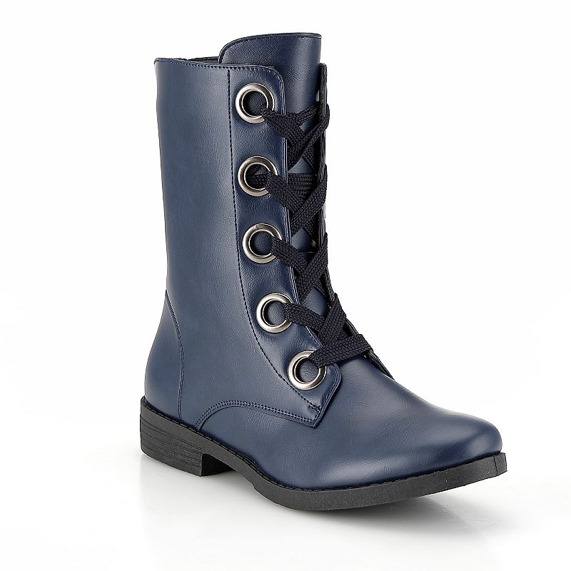 Kohls 2025 navy boots