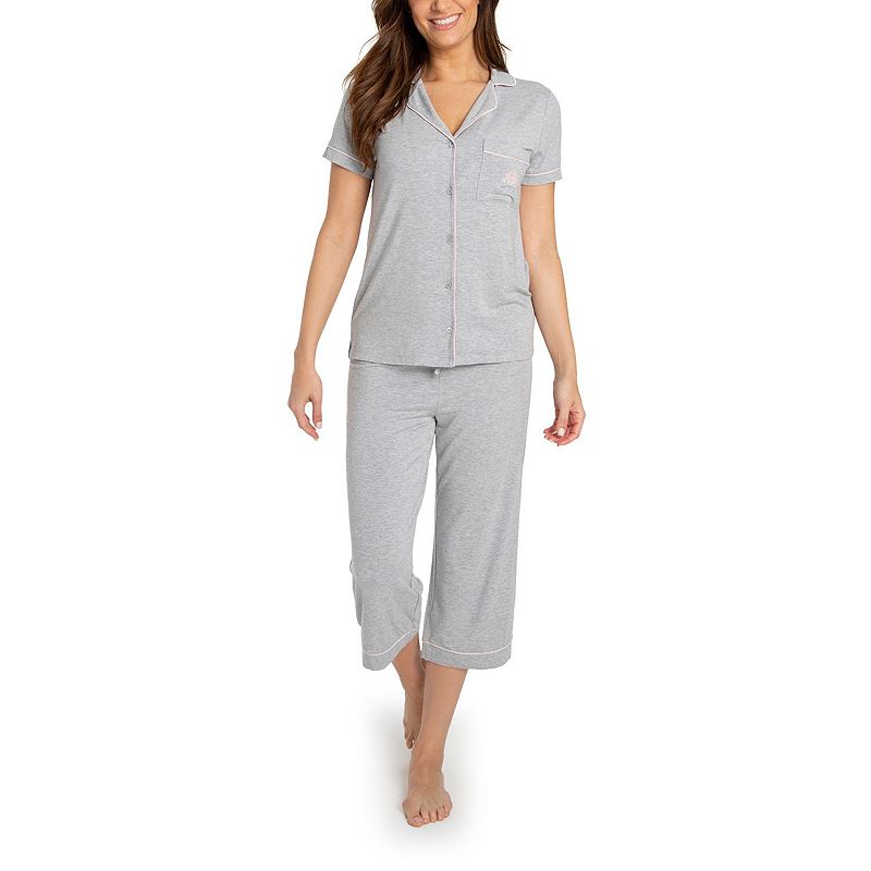 Disney Princess Barefoot Dreams Malibu Collection Womens Pajama Set, Size: