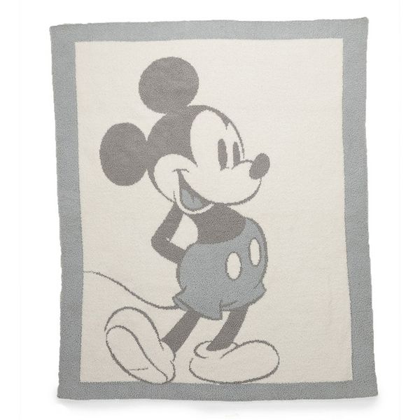 Mickey Mouse Soft Reversible Blanket- Barefoot Dreams Dupe 50x60 Soft Throw
