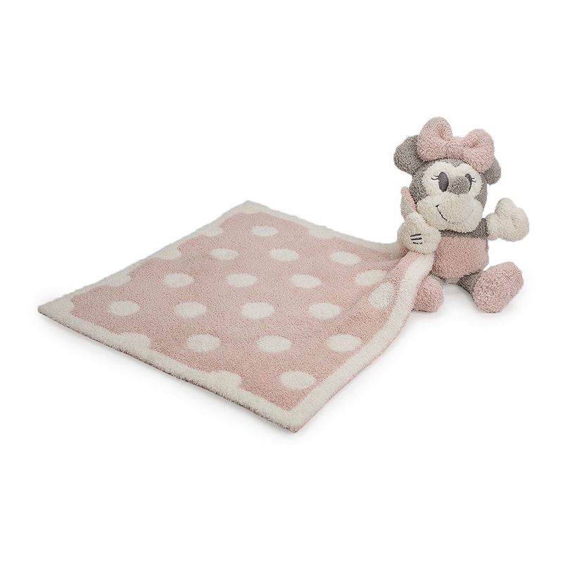 Disneys Minnie Mouse Barefoot Dreams CozyChic Blanket Buddie, Pink