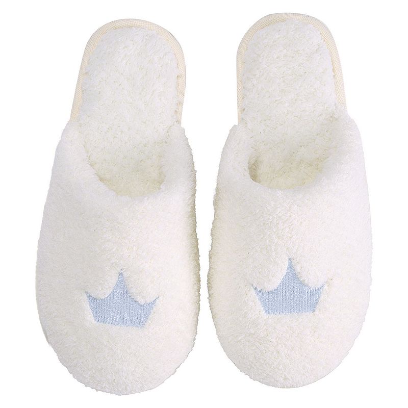 Disneys Cinderella Barefoot Dreams CozyChic Womens Slippers, Size: Large,