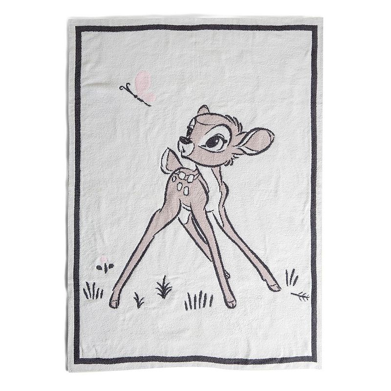 Disneys Bambi Barefoot Dreams CozyChic Blanket, Purple
