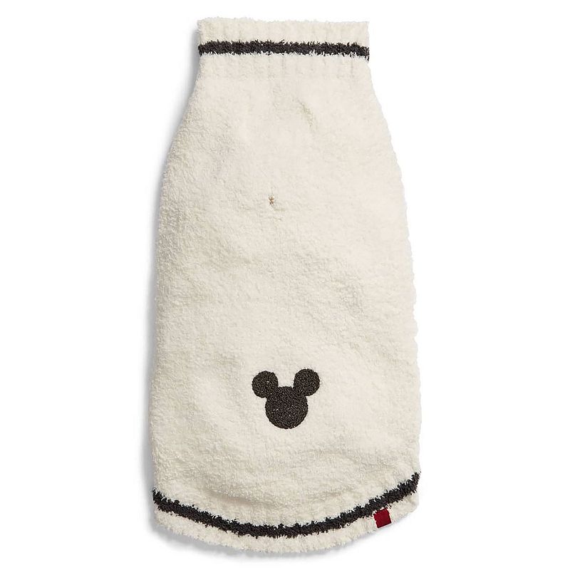 Disneys Mickey Mouse Barefoot Dreams CozyChic Pet Sweater, Size: XS, Grey