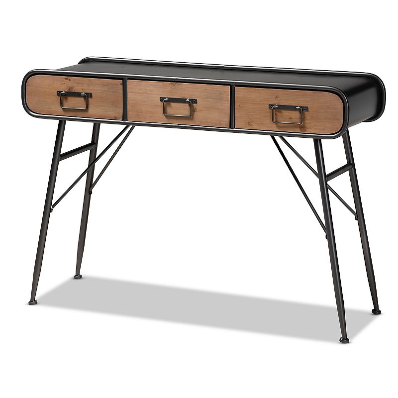Baxton Studio Santo Console Table, Brown