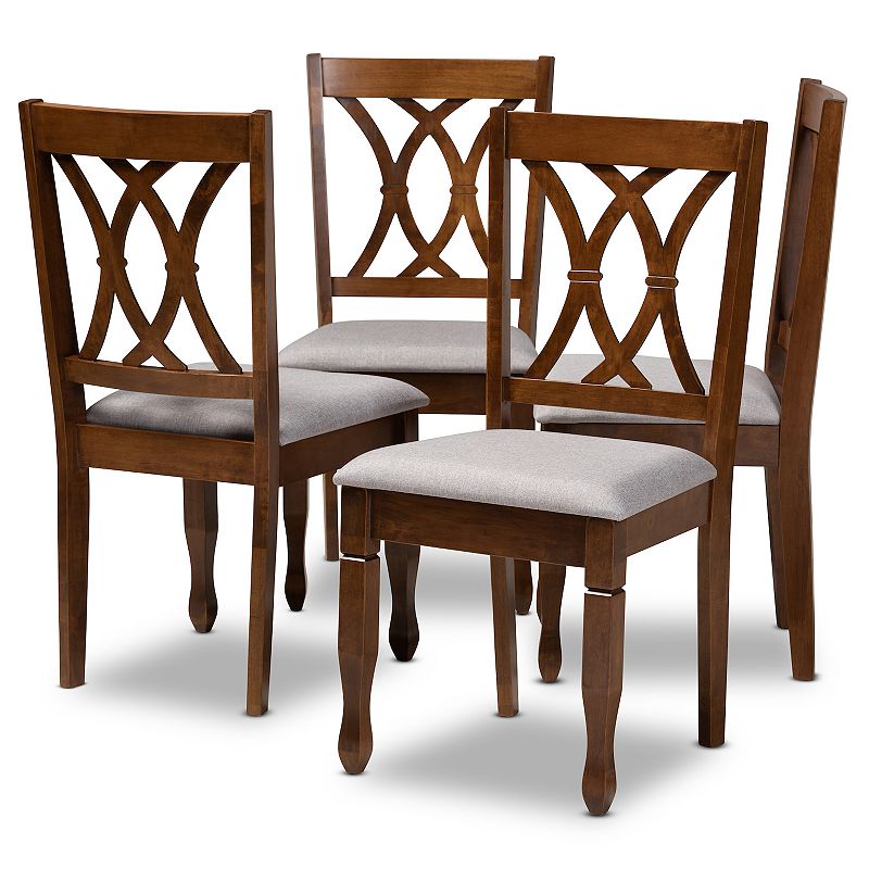 46595789 Baxton Studio Augustine Dining Chair 4-piece Set,  sku 46595789