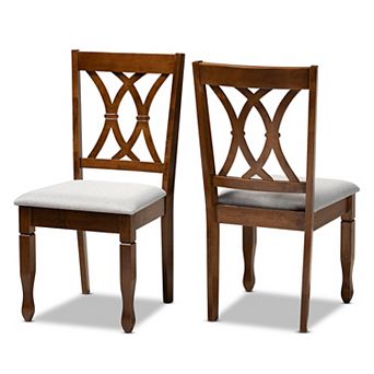 Baxton Studio Augustine Dining Chair 2 pc Set