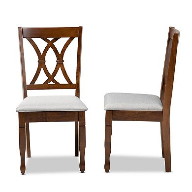 Baxton Studio Augustine Dining Chair 2-piece Set