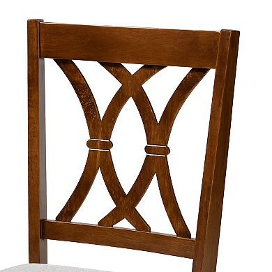 Baxton Studio Augustine Dining Chair 2-piece Set