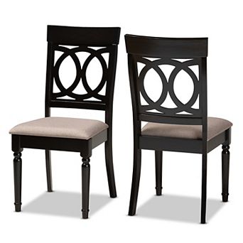 Baxton Studio Lucie Dining Chair 2 pc Set