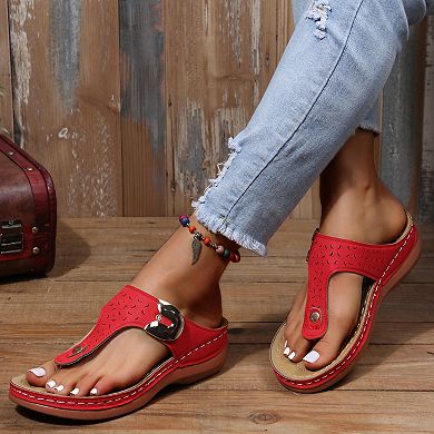 Henry Ferrera Comfort 72 Women's Wedge Sandals