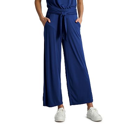 Women s Gaiam Park Tie Front Wide Leg Pants