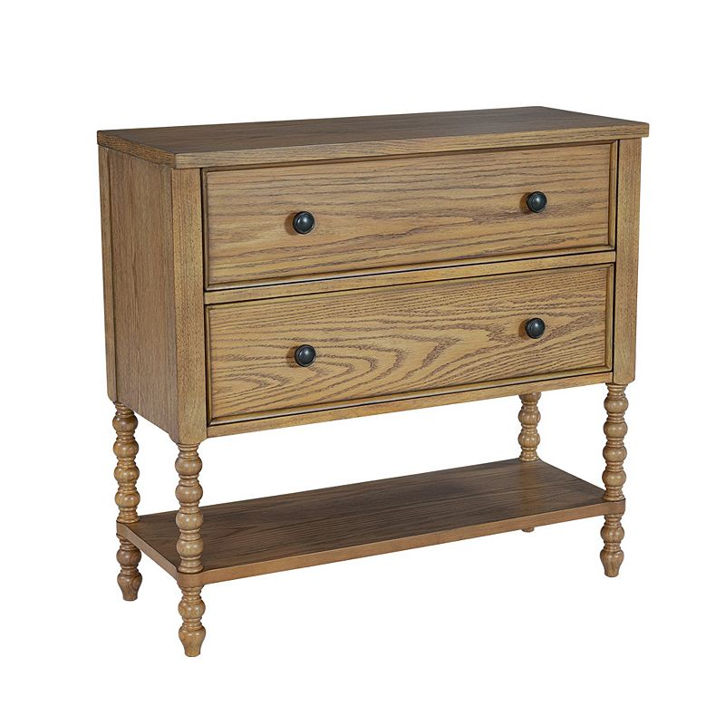 madison park signature beckett accent storage dresser, natural