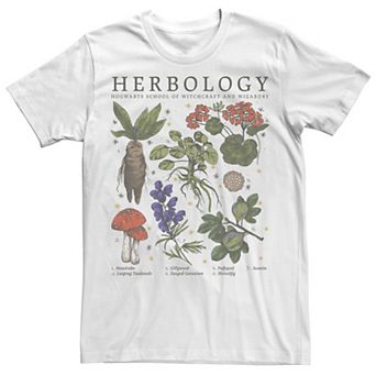 Men's Harry Potter Herbology Plants Tee