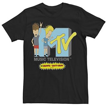Men's Beavis And Butt-Head MTV Logo Tee