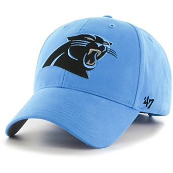 Youth '47 Blue Carolina Panthers Basic MVP Adjustable Hat