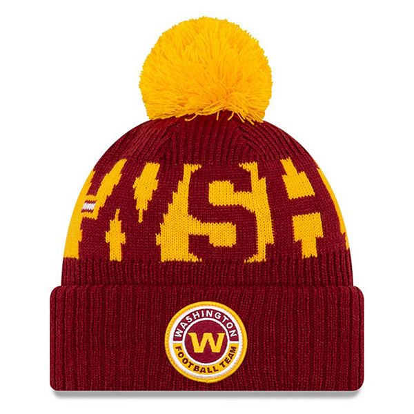 Official New Era Washington On-Field Sideline Bobble Knit B2502_ALX  B2502_ALX B2502_ALX