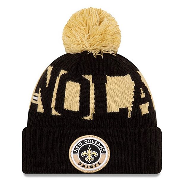 New Orleans Saints New Era NFL Sideline Knit Hat