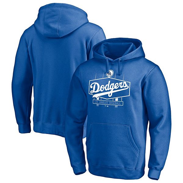 Men's Fanatics Branded Royal Los Angeles Dodgers High Cheddar Short Sleeve Pullover Hoodie