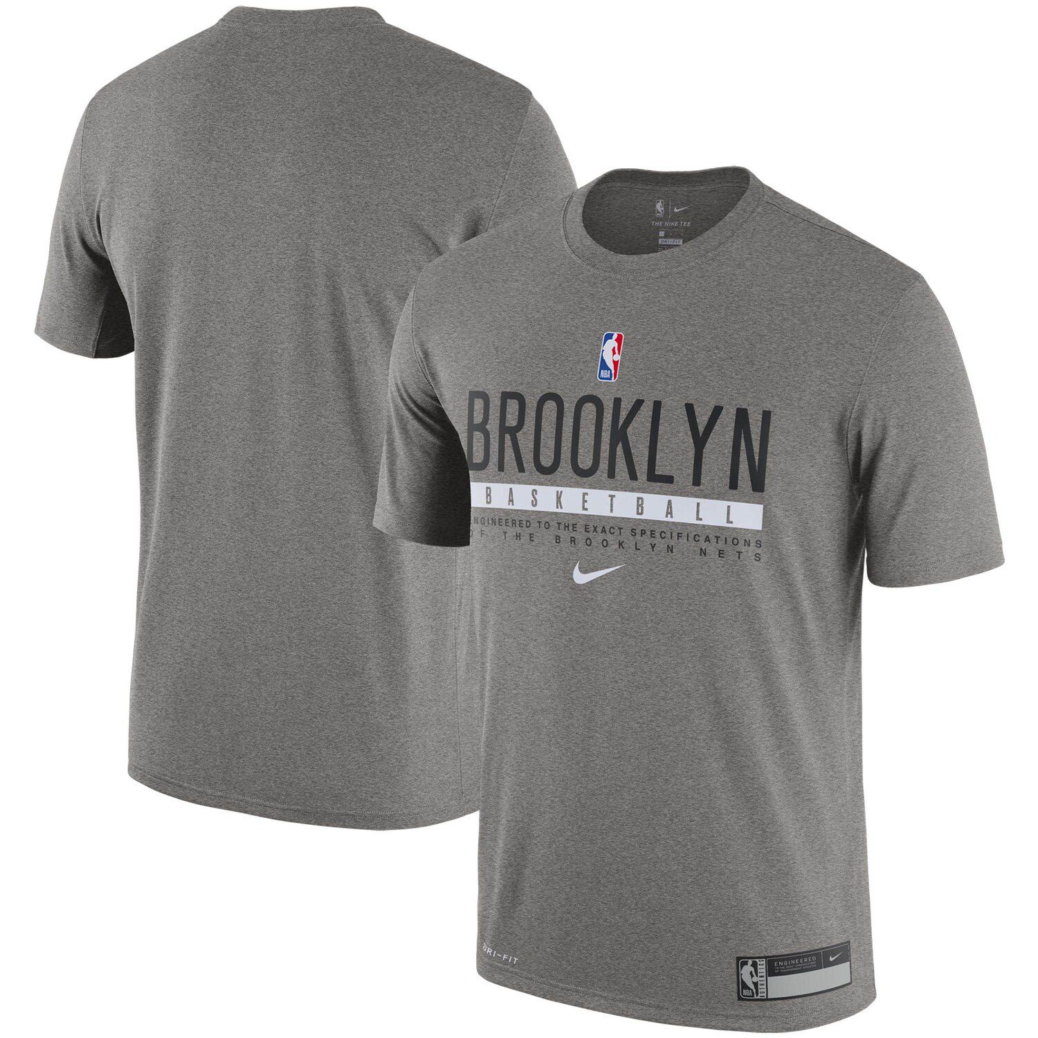 brooklyn nets dri fit shirt