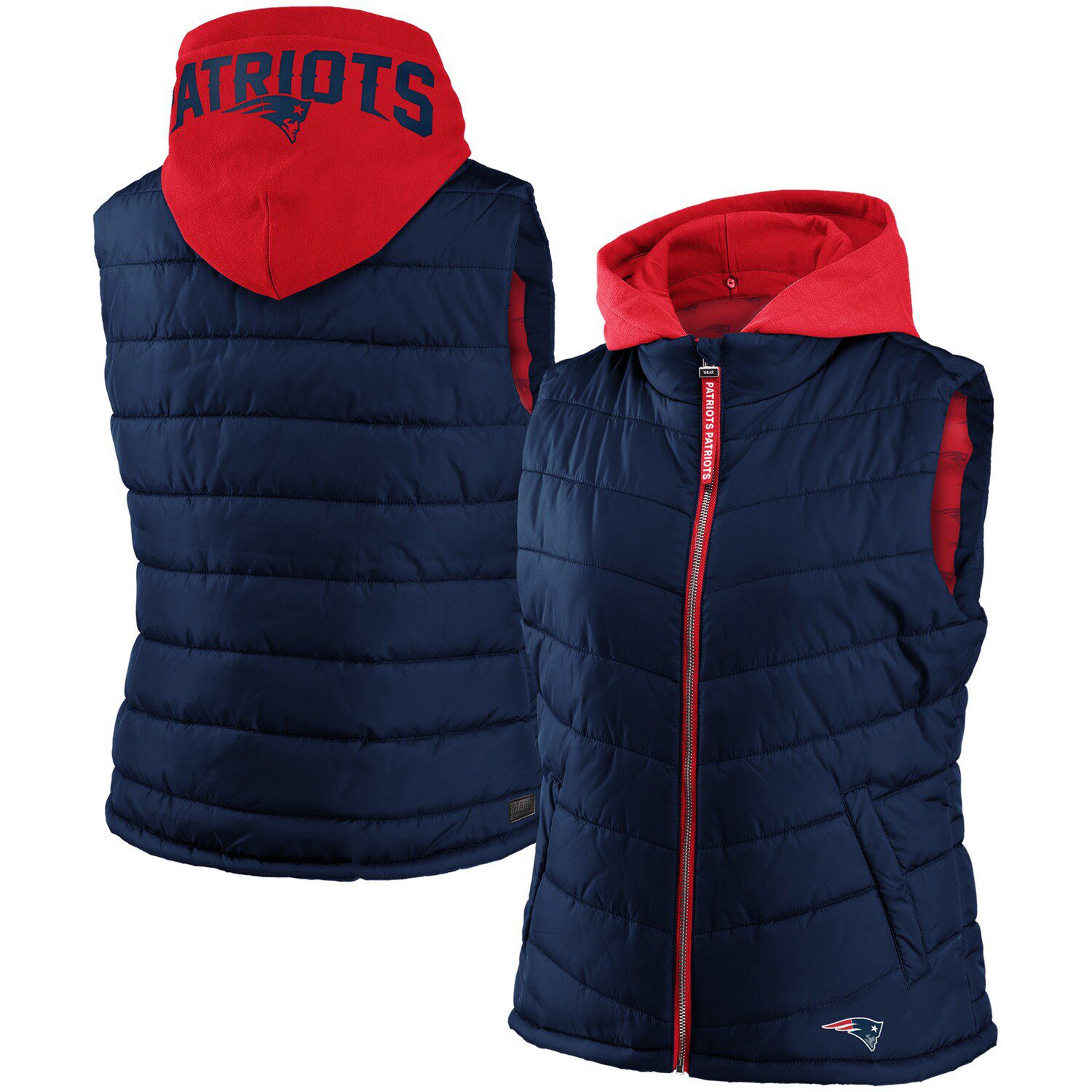 vest with hoodie women's